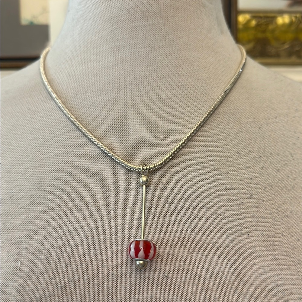 Sterling Silver Add Your Own Beads Necklace
